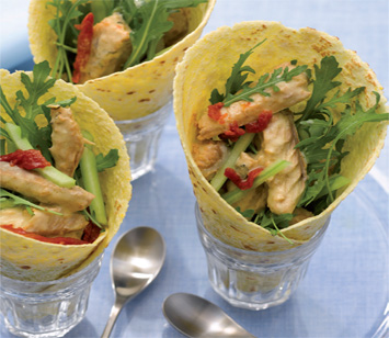 Photo Wrap moutarde aux maquereaux